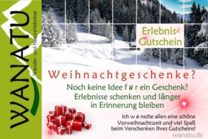 Weihnachsgeschenke WANATU Gutschein