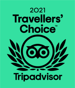 Auszeichnung Tripadvisor TRAVELLERS CHOICE 2021